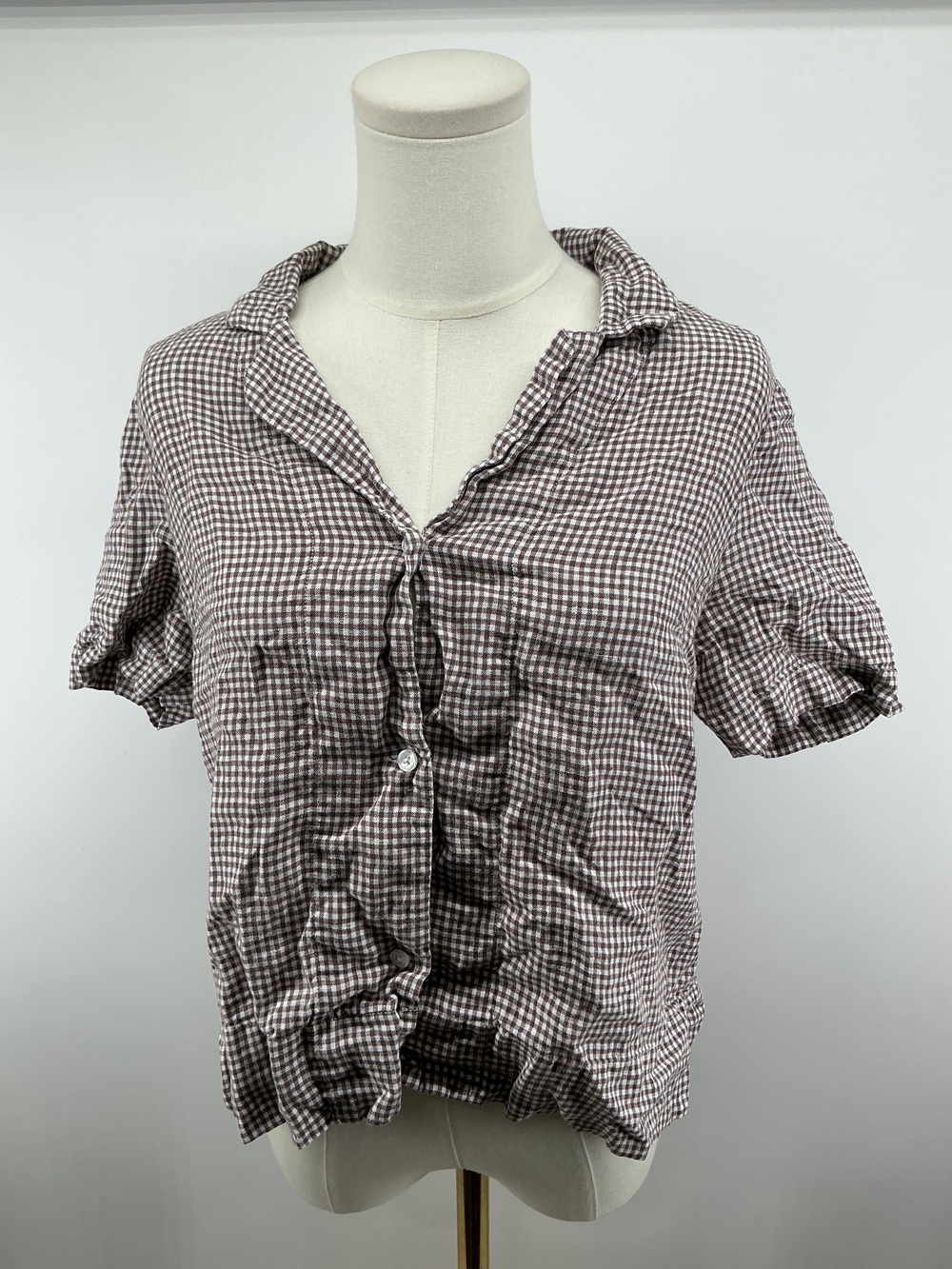 100% European Linen Short Sleeve Shirt
